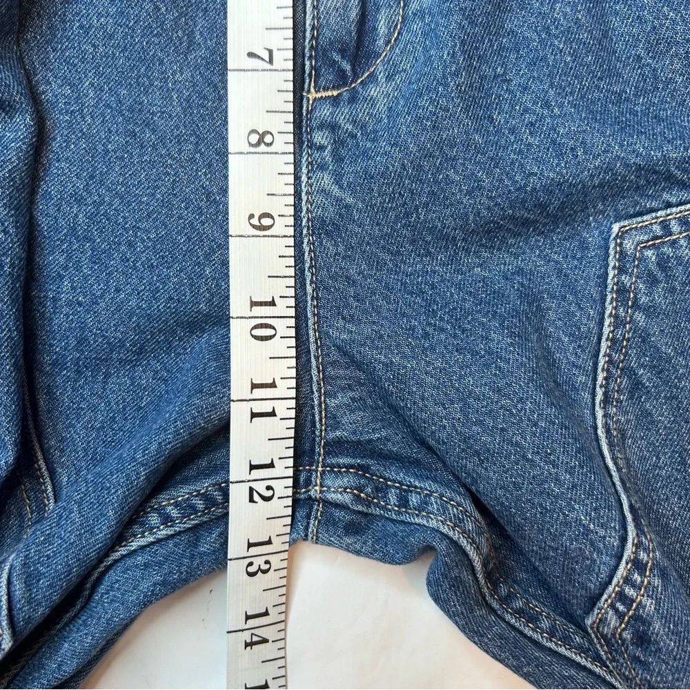 Old Navy Blue Denim Jeans High-Rise Relaxed Girl’s Size 14